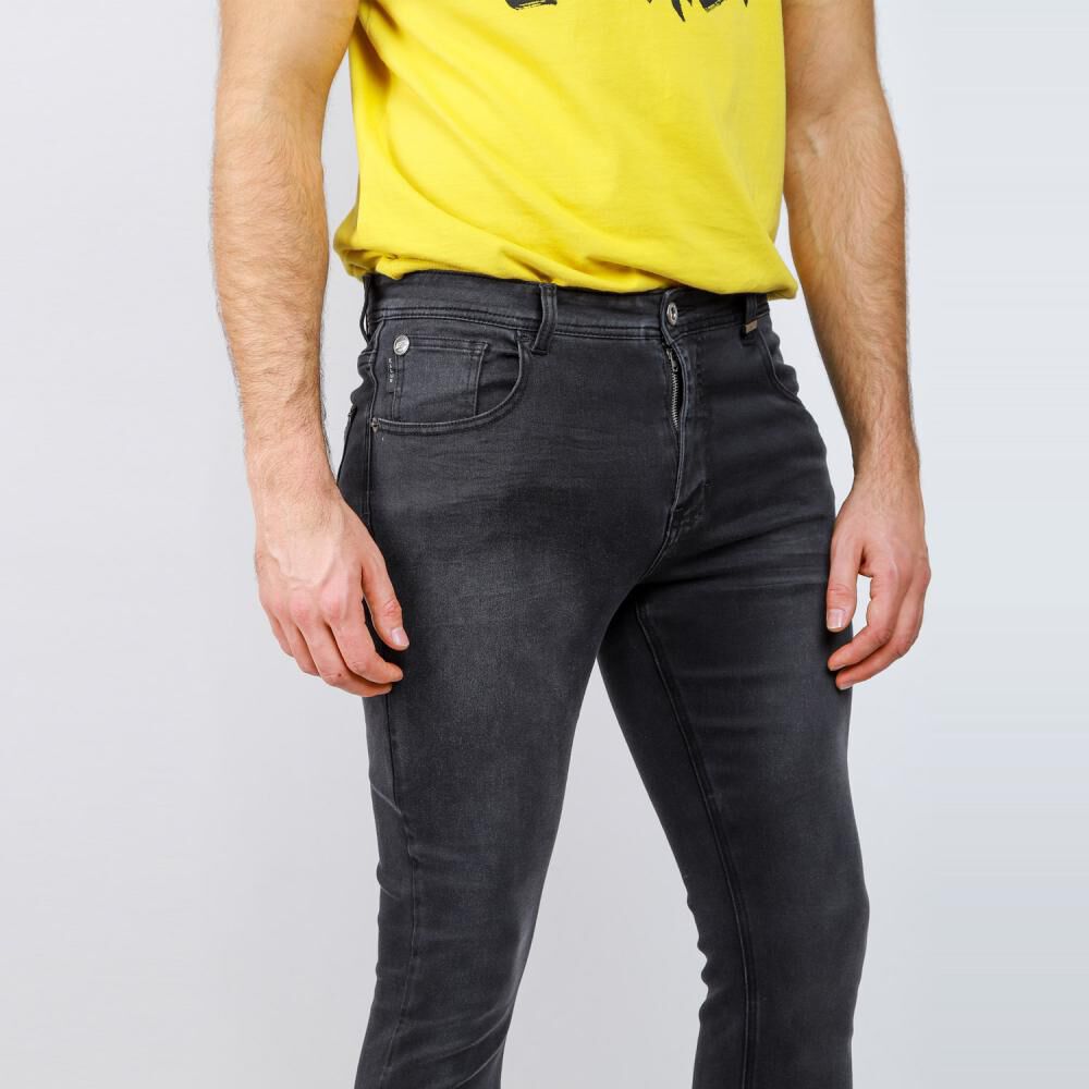 Jeans Tiro Medio Skinny Hombre Ellus image number 4.0