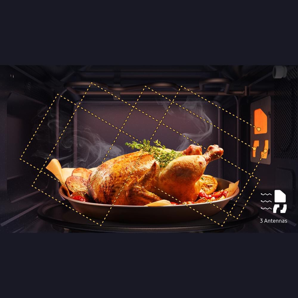 Microondas Samsung MG30T5019CE/ZS / 30 Litros / 800W image number 15.0