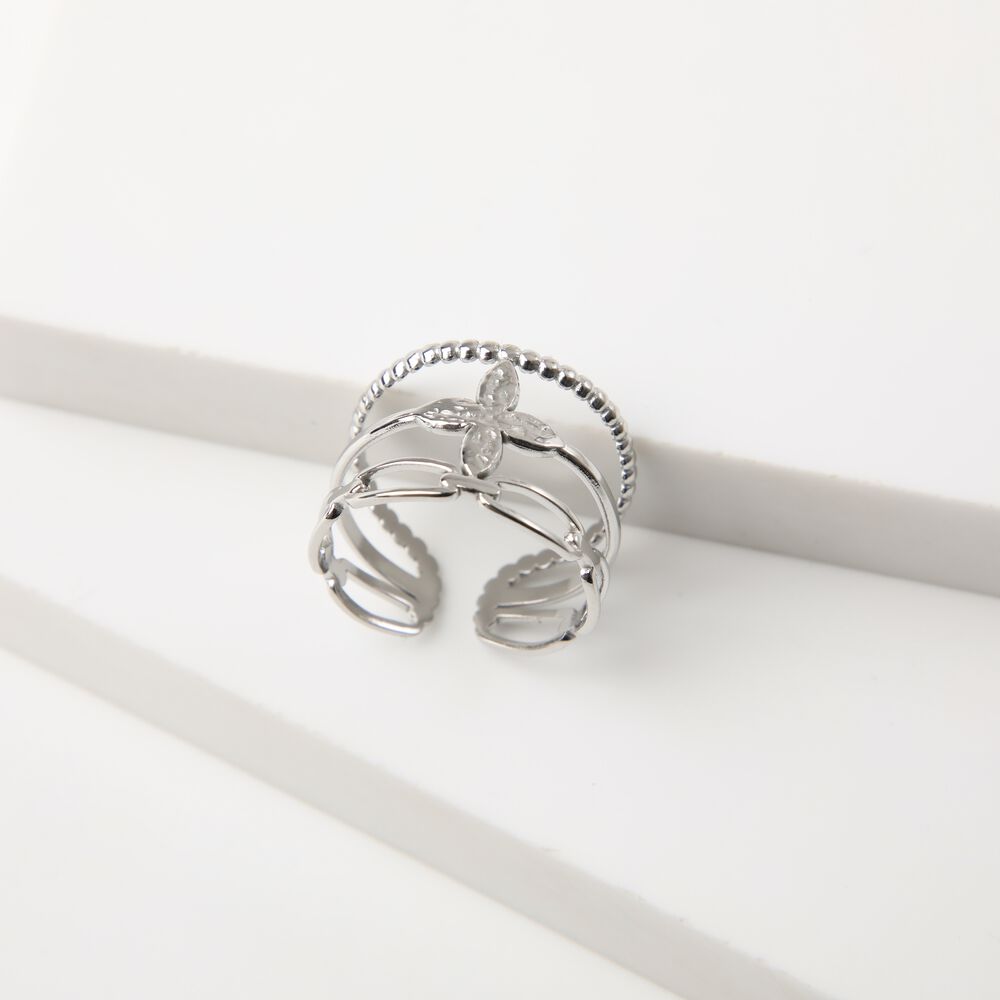 Anillo 19v69 Dorado Mujer Str446 image number 1.0