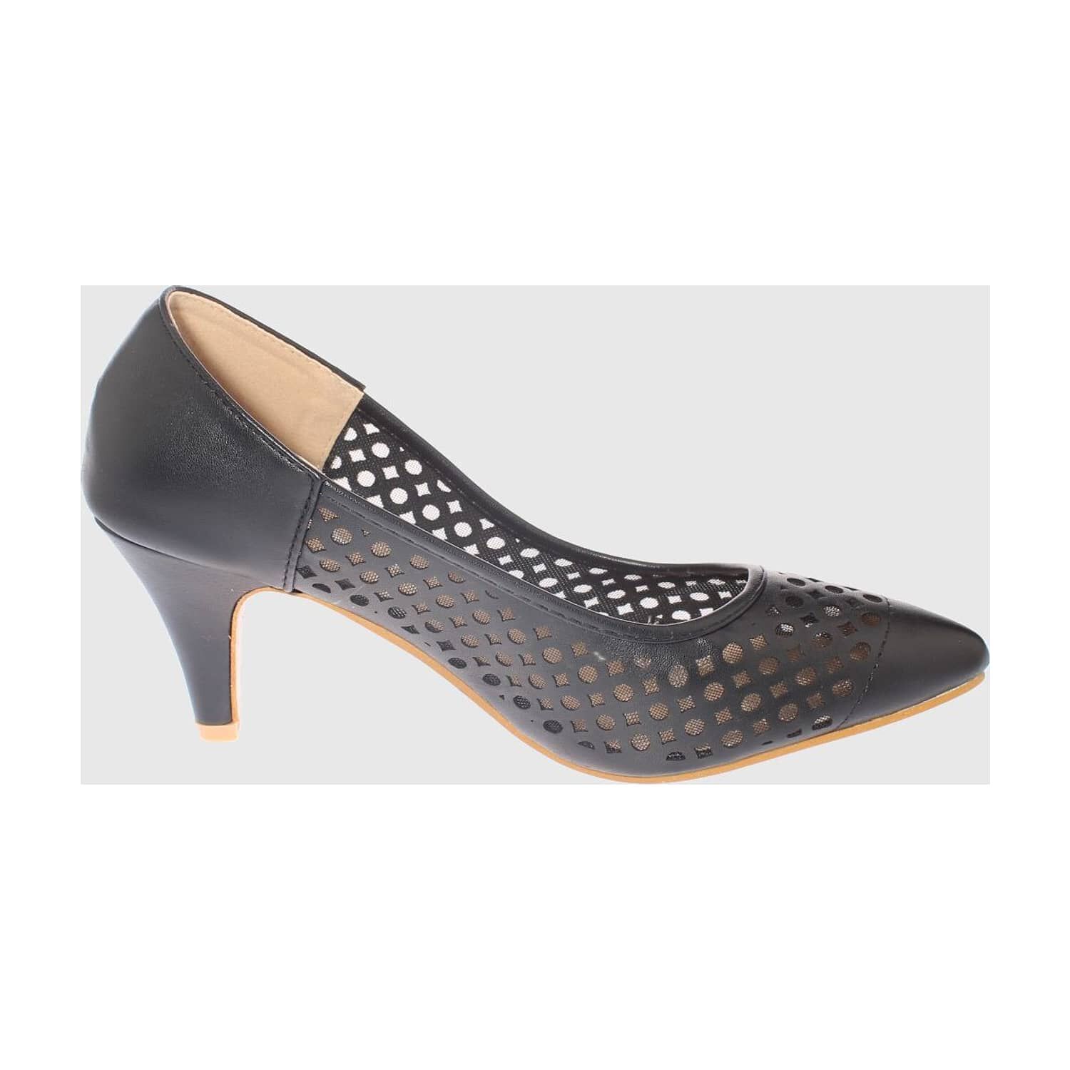 Zapato Taco Negro Mia Mia Art. 52771black image number 2.0