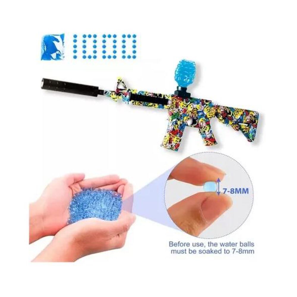 Pistola Hidro Gel Juguete Con 1000 Balas Hidrogel image number 0.0