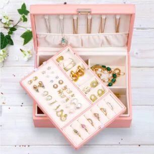 Organizador Joyas Rosado