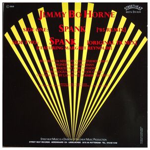 Jimmy "bo" Horne - Spank | 12" Maxi Single Vinilo Usado