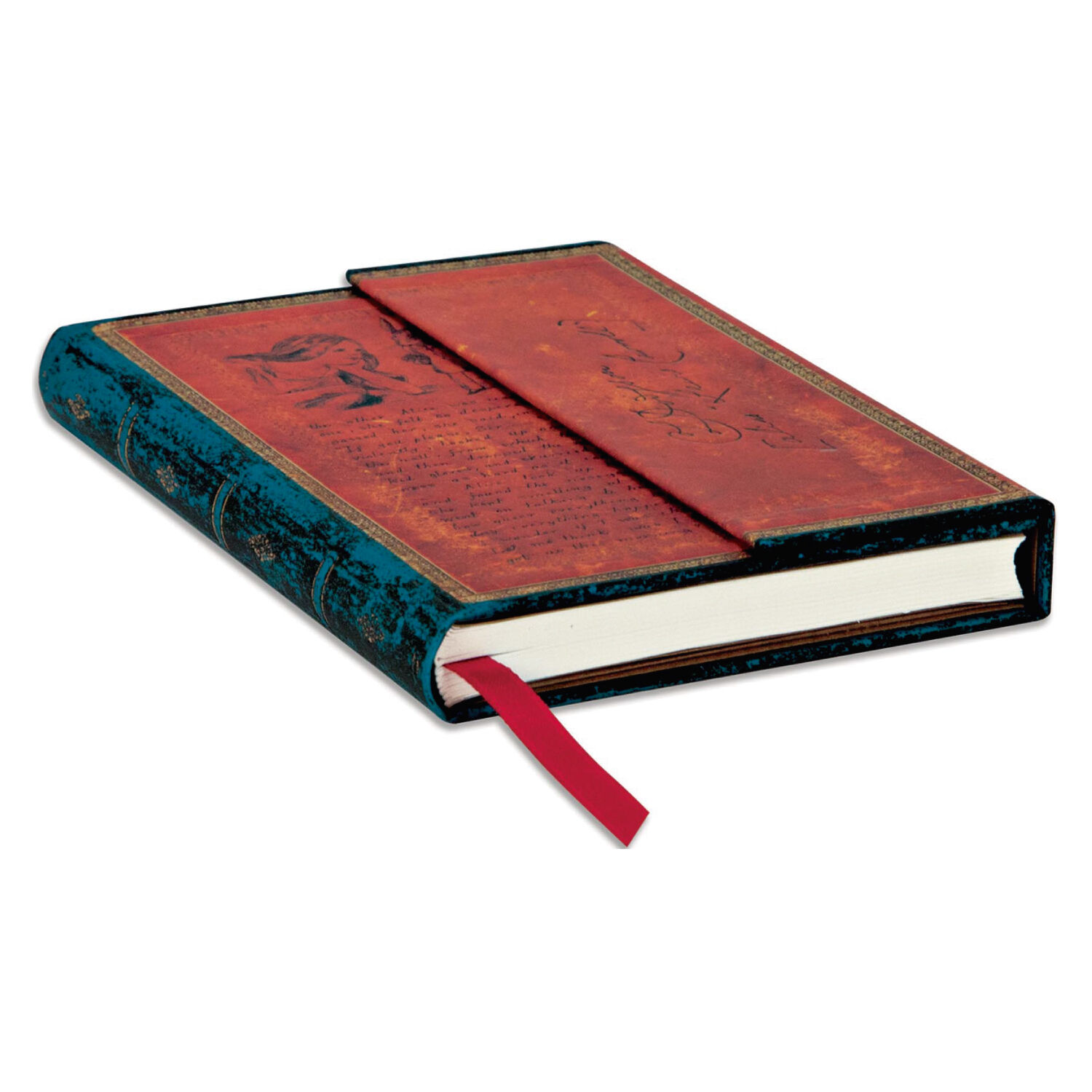 Libreta Lewis Carroll, Alice In Wonderland Mini Tapa Dura image number 2.0