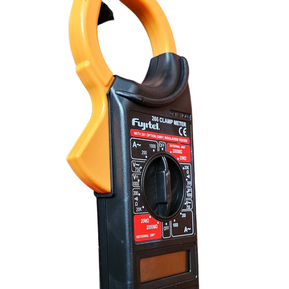 Multitester Amperímetro Profesional Fujitel Con Funda Dt-266 image number 0.0