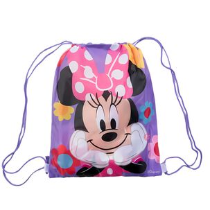 Toalla De Playa Minnie Flower 70x140cm Con Bolso - Ps