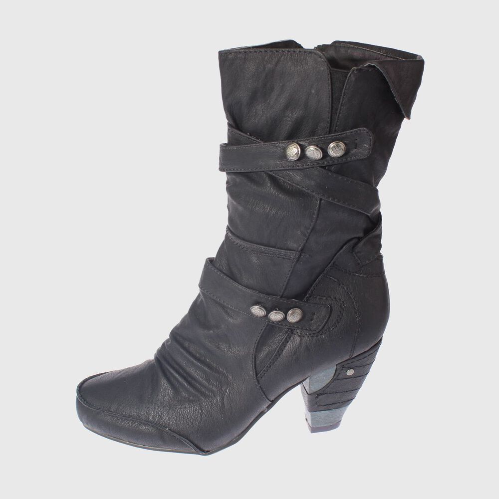 Bota Taco Negro Vía Franca Art. 5681118black image number 1.0