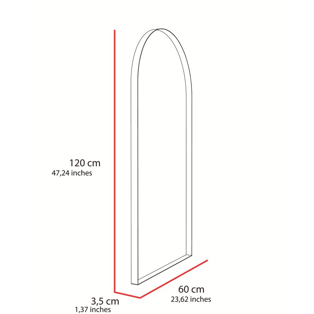 Espejo Rectangular Fm-050 120x60x3,5 image number 4.0