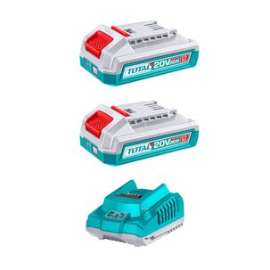 Kit Cargador Y 2 Bater&iacute;as 20v 2ah Total