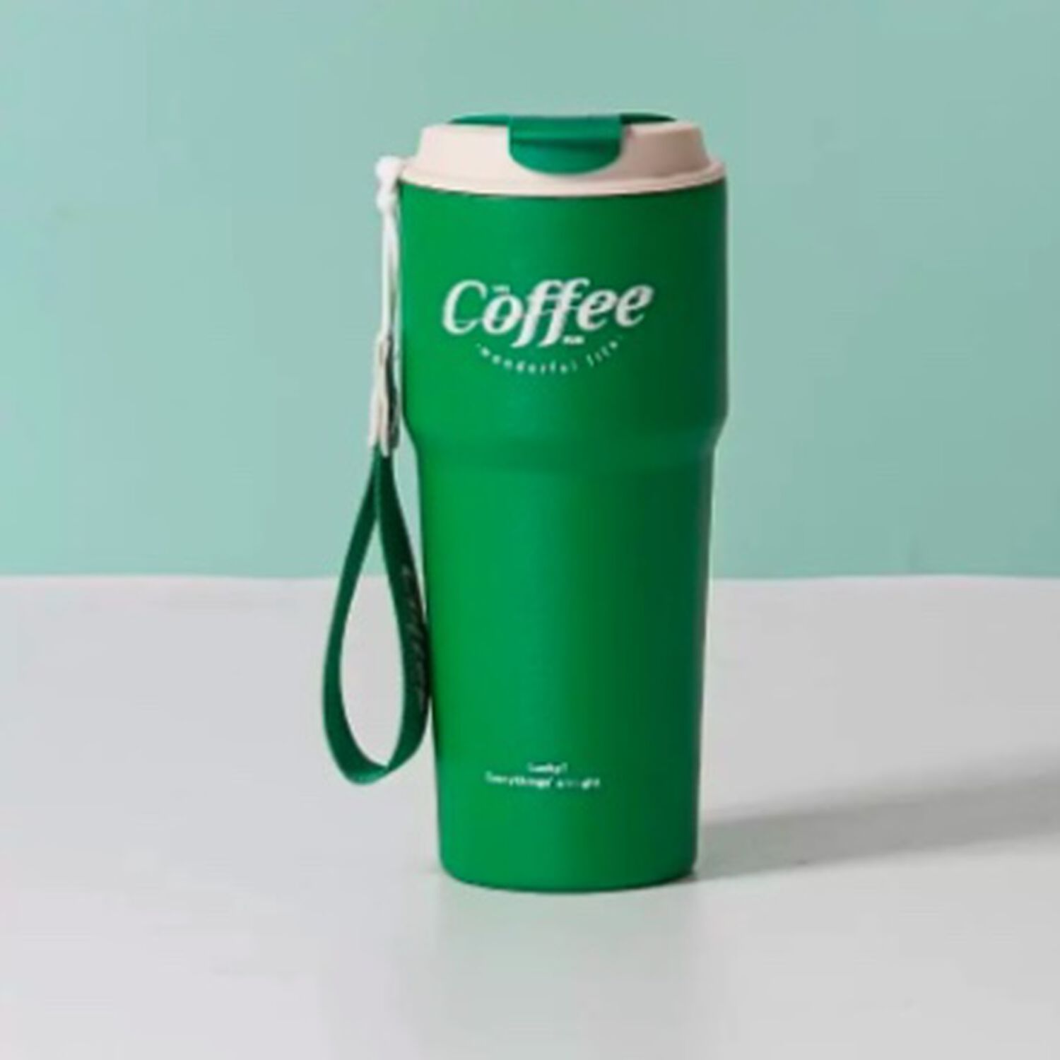 Termo Para Cafe Mug Verde image number 1.0