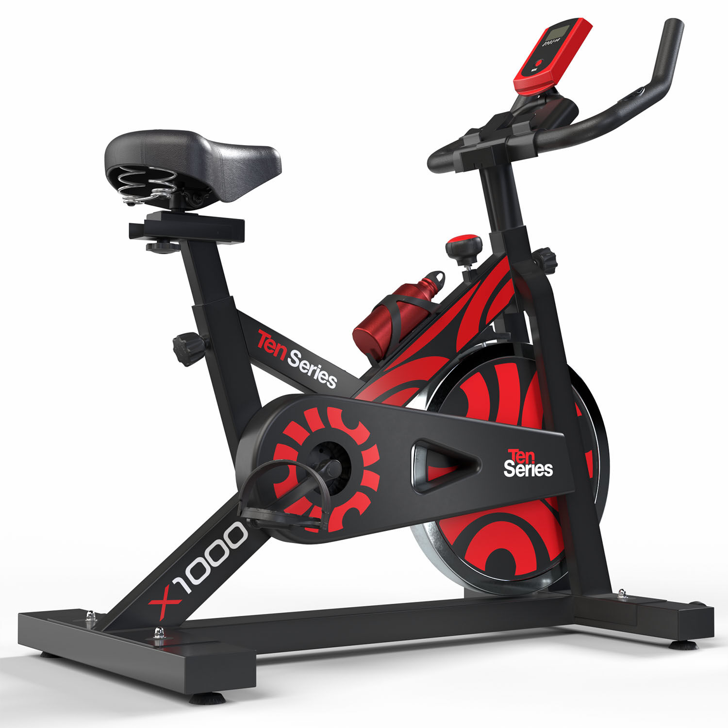Bicicleta Spinning Ten Series X1000 Red image number 1.0