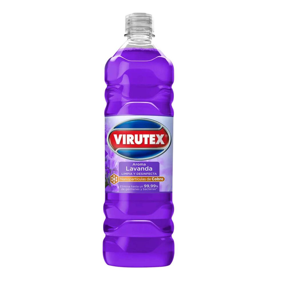 Limpiador De Pisos Y Superficies Desinfectante Aroma Lavanda 900ml - Virutex image number 0.0