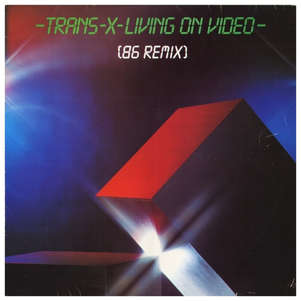 Trans-x - Living On Video (86 Remix) | 12" Maxi Single Vinilo Usado image number 0.0