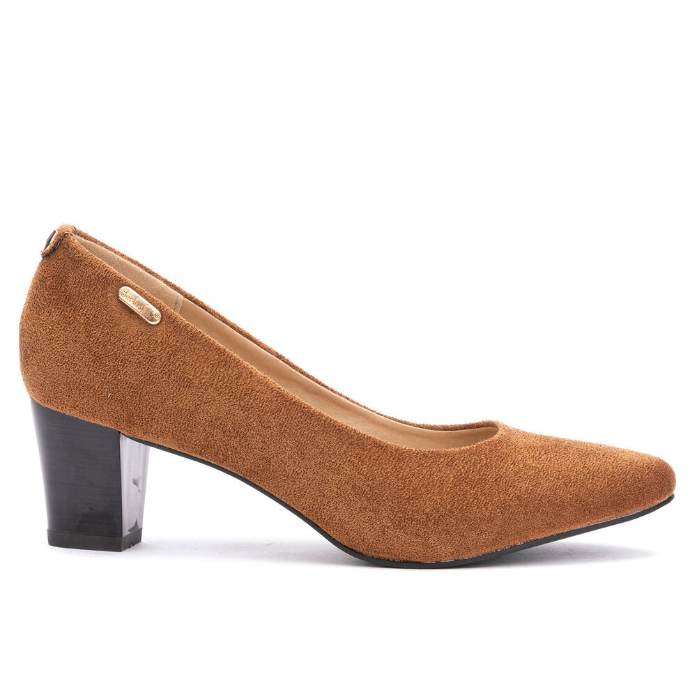 Zapato Formal Mujer Camel Quela Chinitown image number 0.0