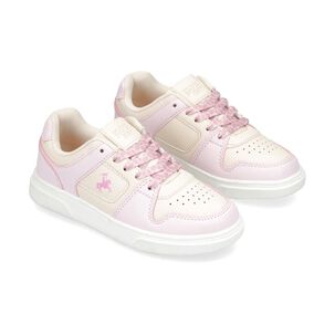 Zapatilla Infantil Ni&ntilde;a The King's Polo Club Beige