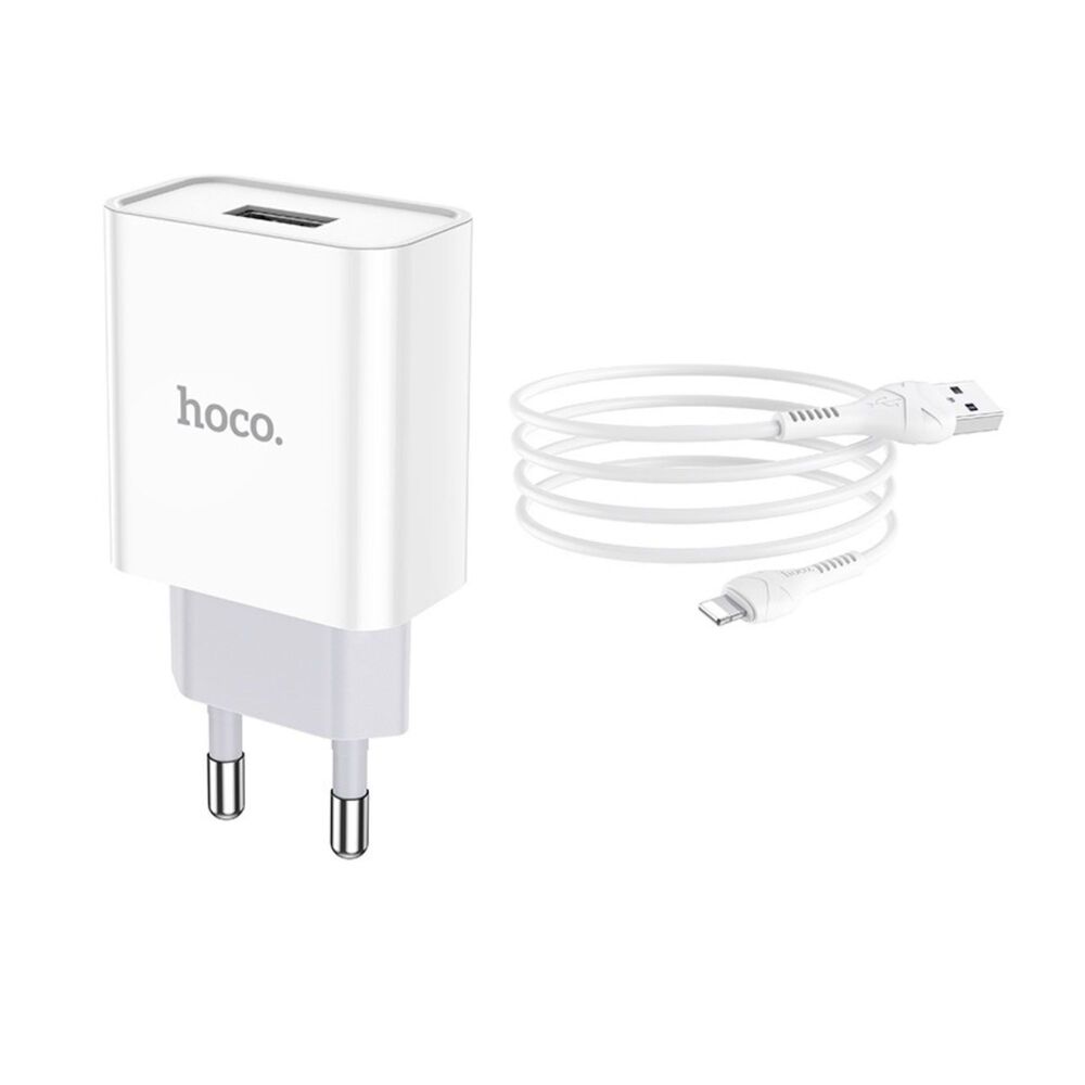 Cargador Hoco C81a 3.0 Usb A Lightning Con Cable Para Iphone image number 3.0