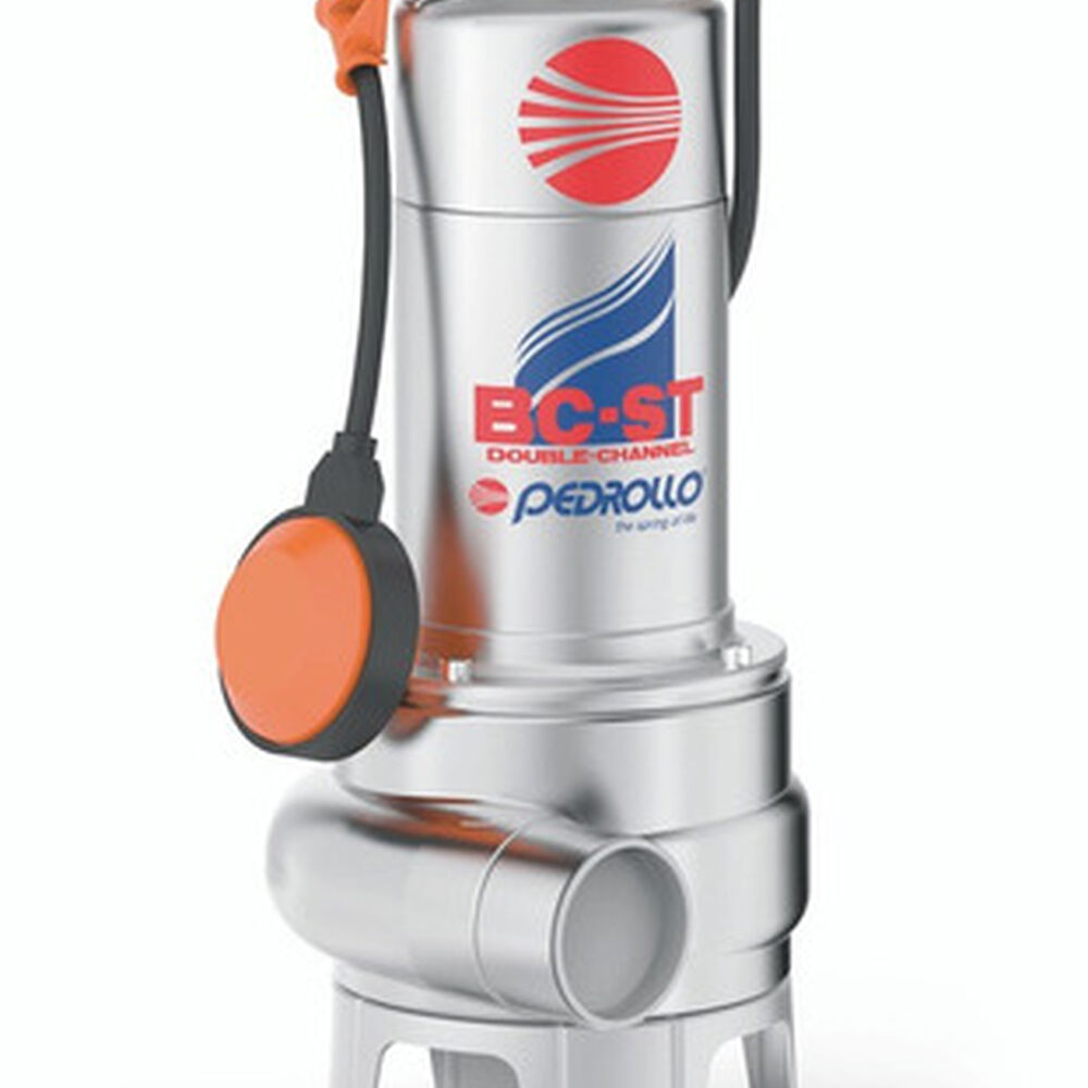 Bomba Sumergible Bicanal, Aguas Negras Pedrollo Bc15/50st image number 0.0