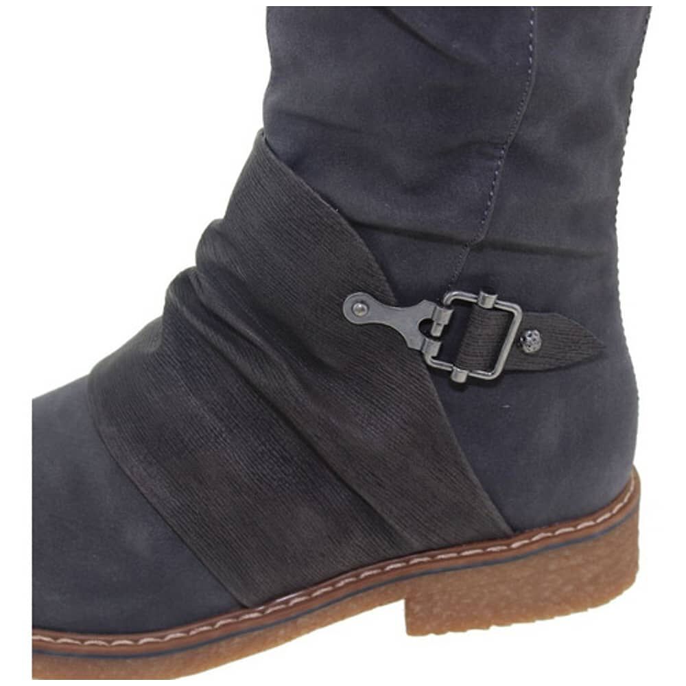 Bota Mujer Forro Piel Vaquera Art. 5-pc1710 / Via Franca image number 4.0