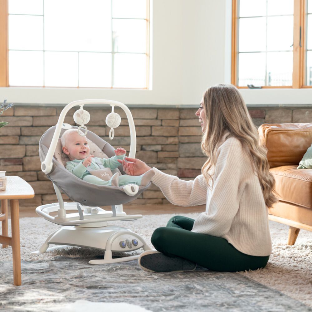 Silla Nido Bouncer Sansa 2in1 Cosmo Tan Joie image number 5.0