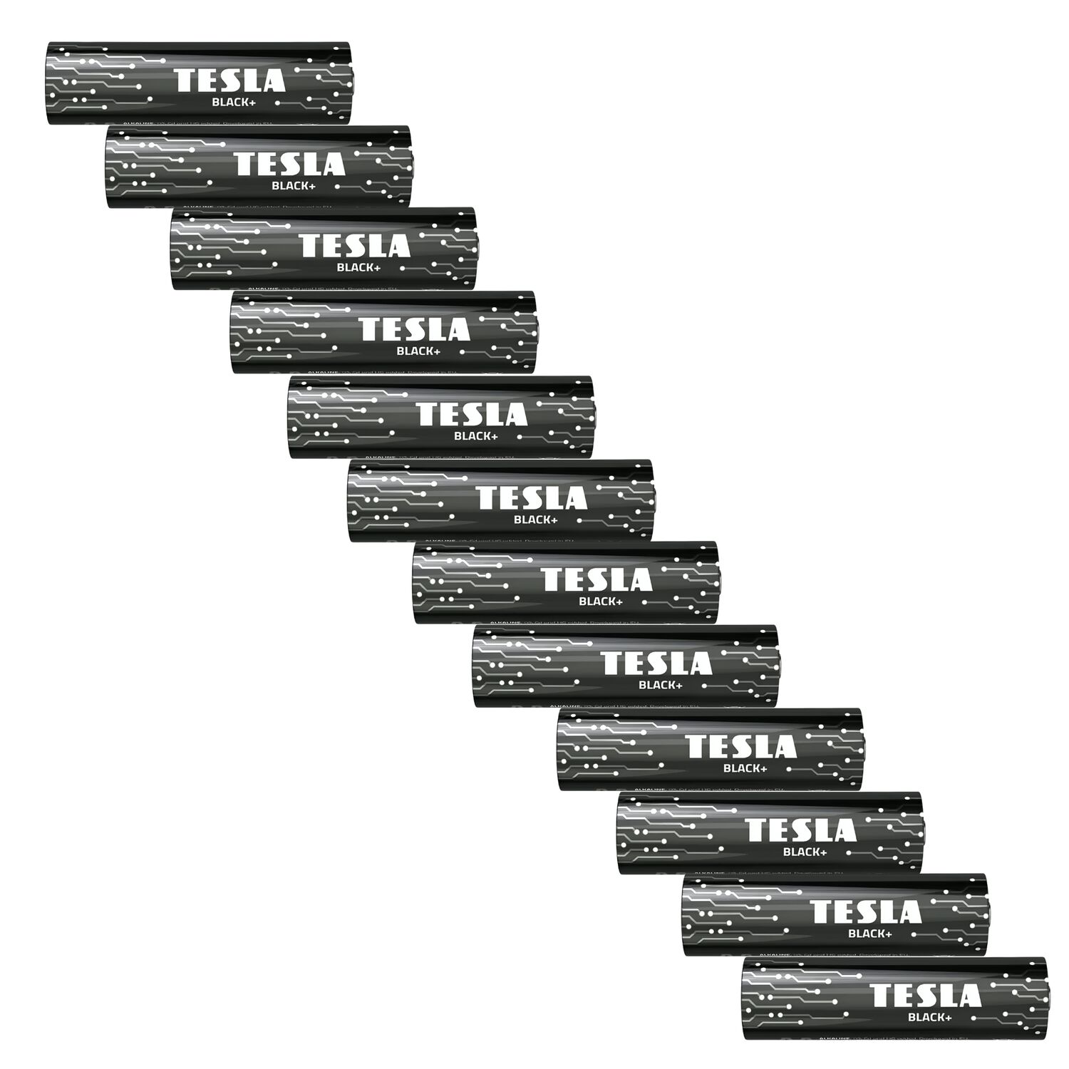 Pack 12 Pilas Tesla Black+ Aaa T-es-013 Alcalina High Power image number 2.0