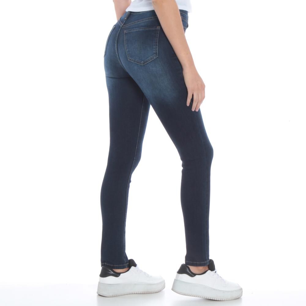 Jeans Pitillo con Destroyer Tiro Alto Skinny Mujer Wados image number 3.0