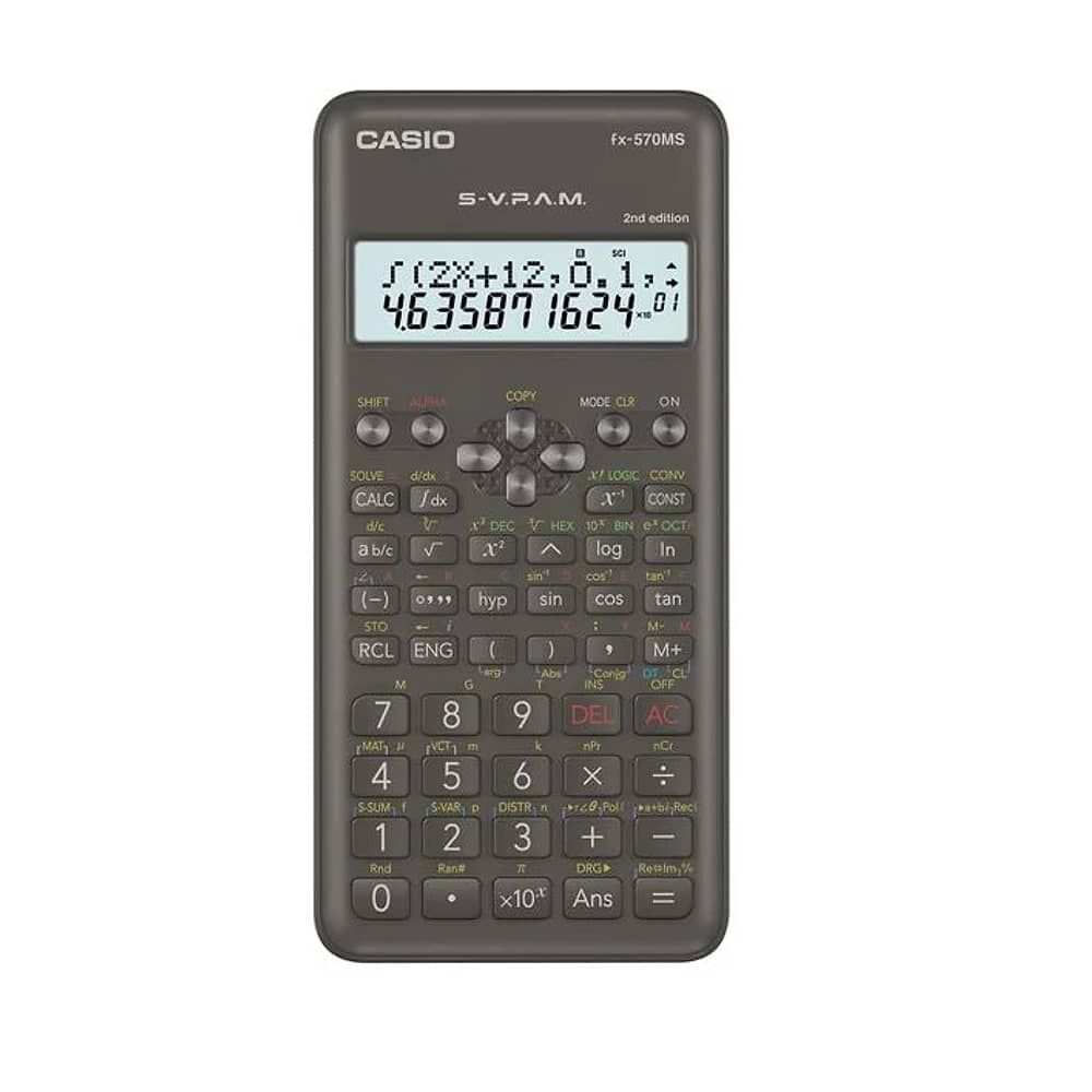 Calculadora Cient&iacute;fica Est&aacute;ndar Casio Fx-570ms-2 image number 0.0