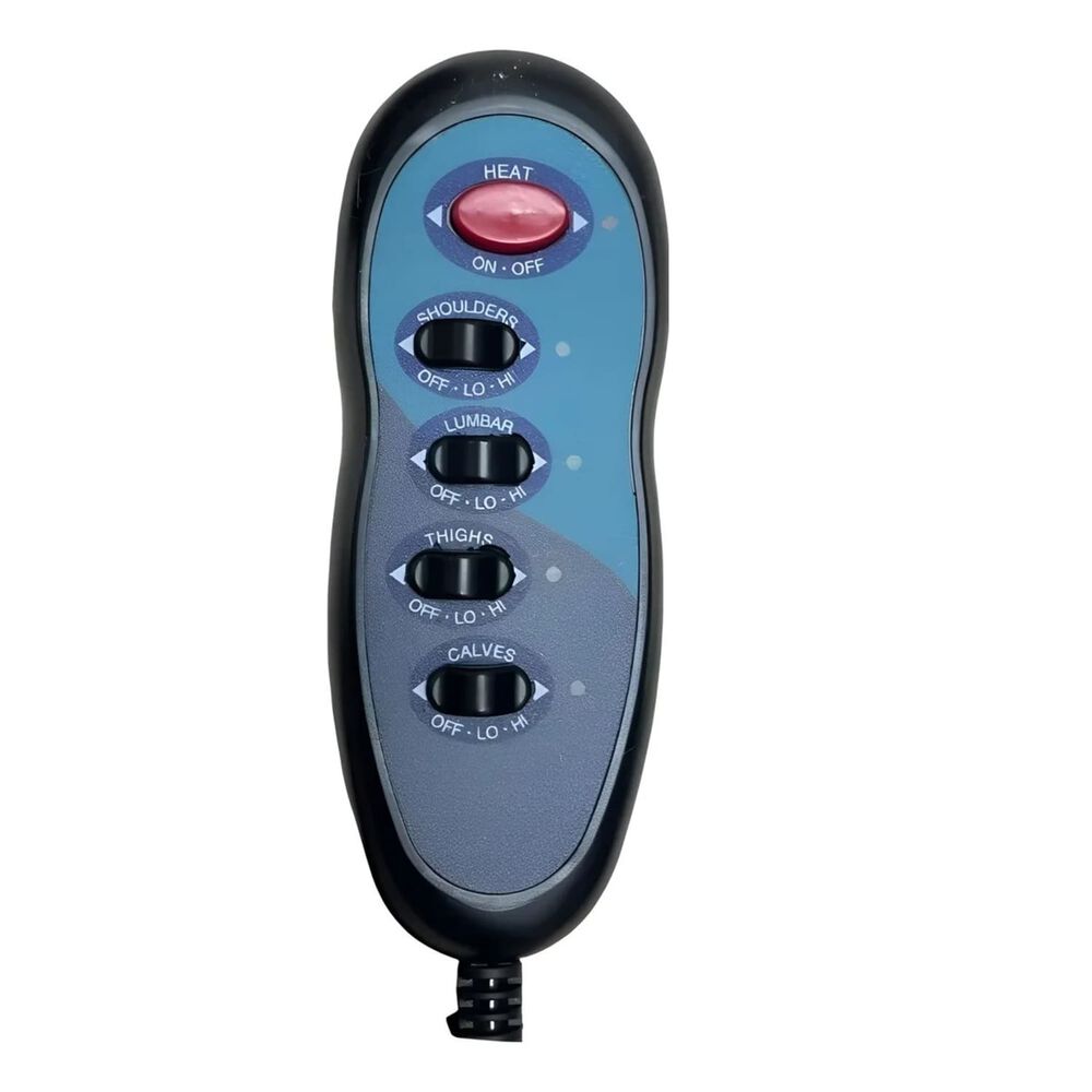 Masajeadora Espalda 9 Puntos Colchoneta Con Calor Blanco/negro image number 2.0