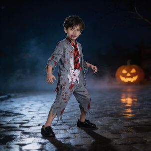 Disfraz Infantil Zombie Escolar