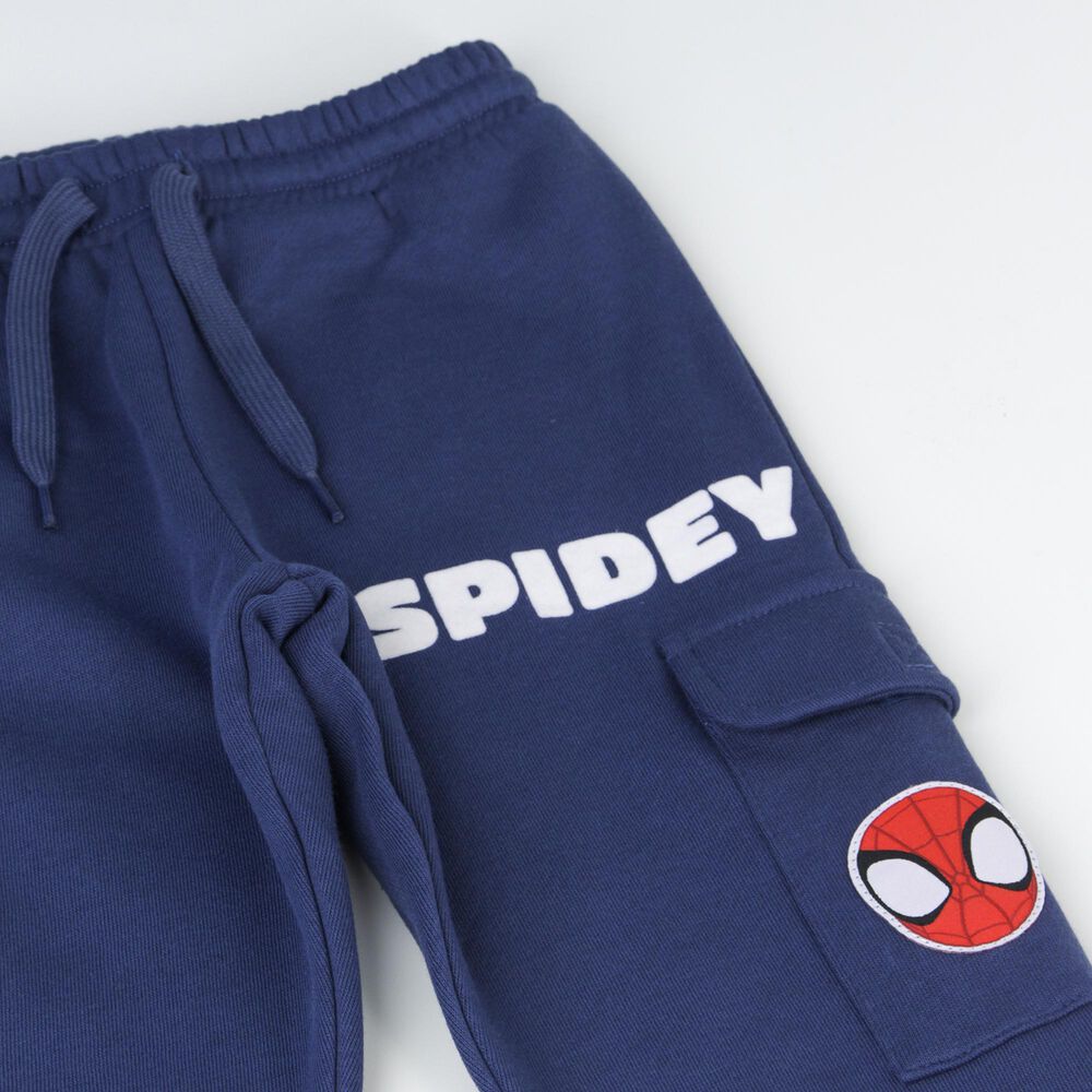 Pantal&oacute;n De Buzo Ni&ntilde;o Bolsillos Laterales Spidey Azul Marvel image number 2.0
