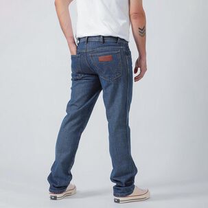 Jeans Tiro Medio Regular Fit Hombre Wrangler