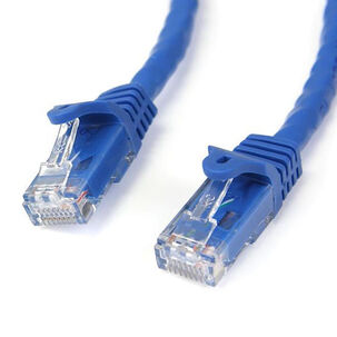 Cable De Conexión Cat6 Utp Libre De Enganches Azul