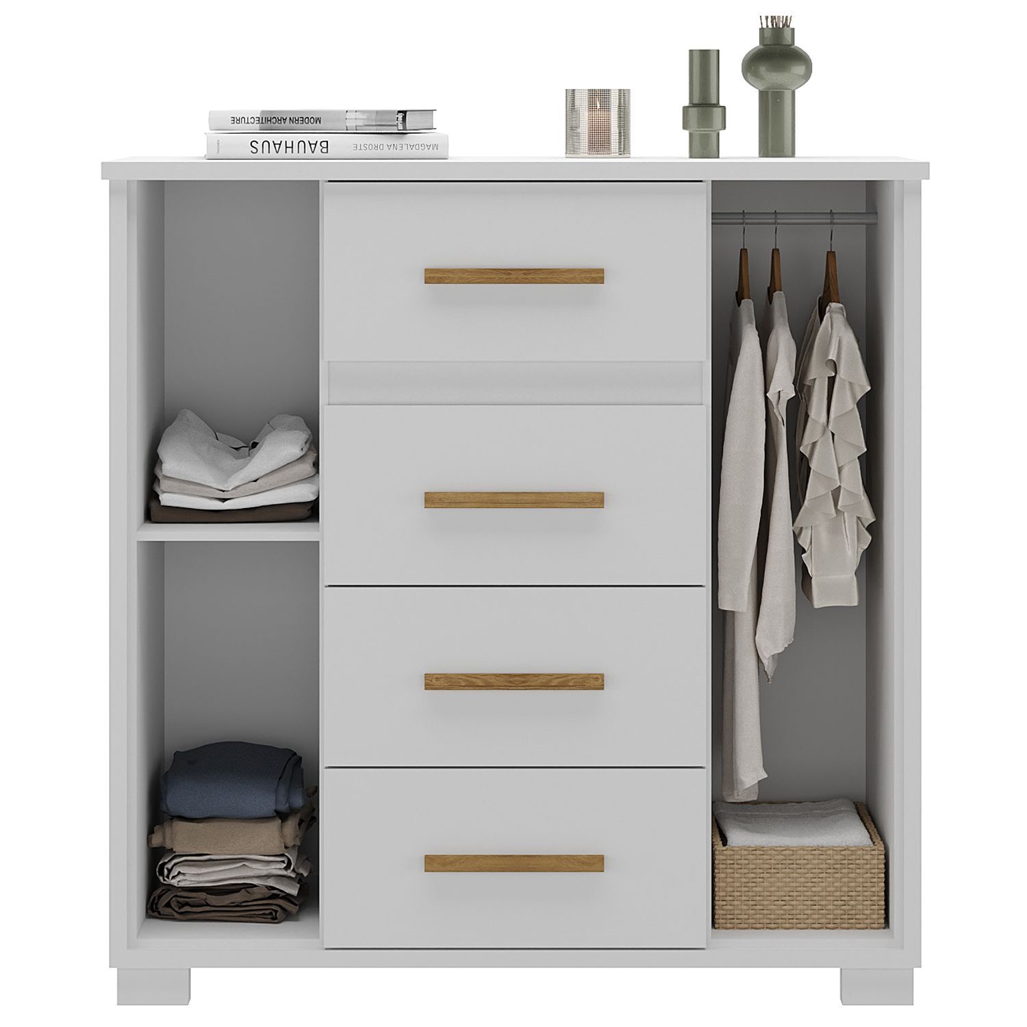 Comoda Di Poretti Design Kyra / 2 Puertas / 4 Cajones image number 1.0