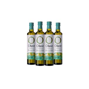 Aceite Oliva Extra Virgen Olave Premium 4 X 500 Ml