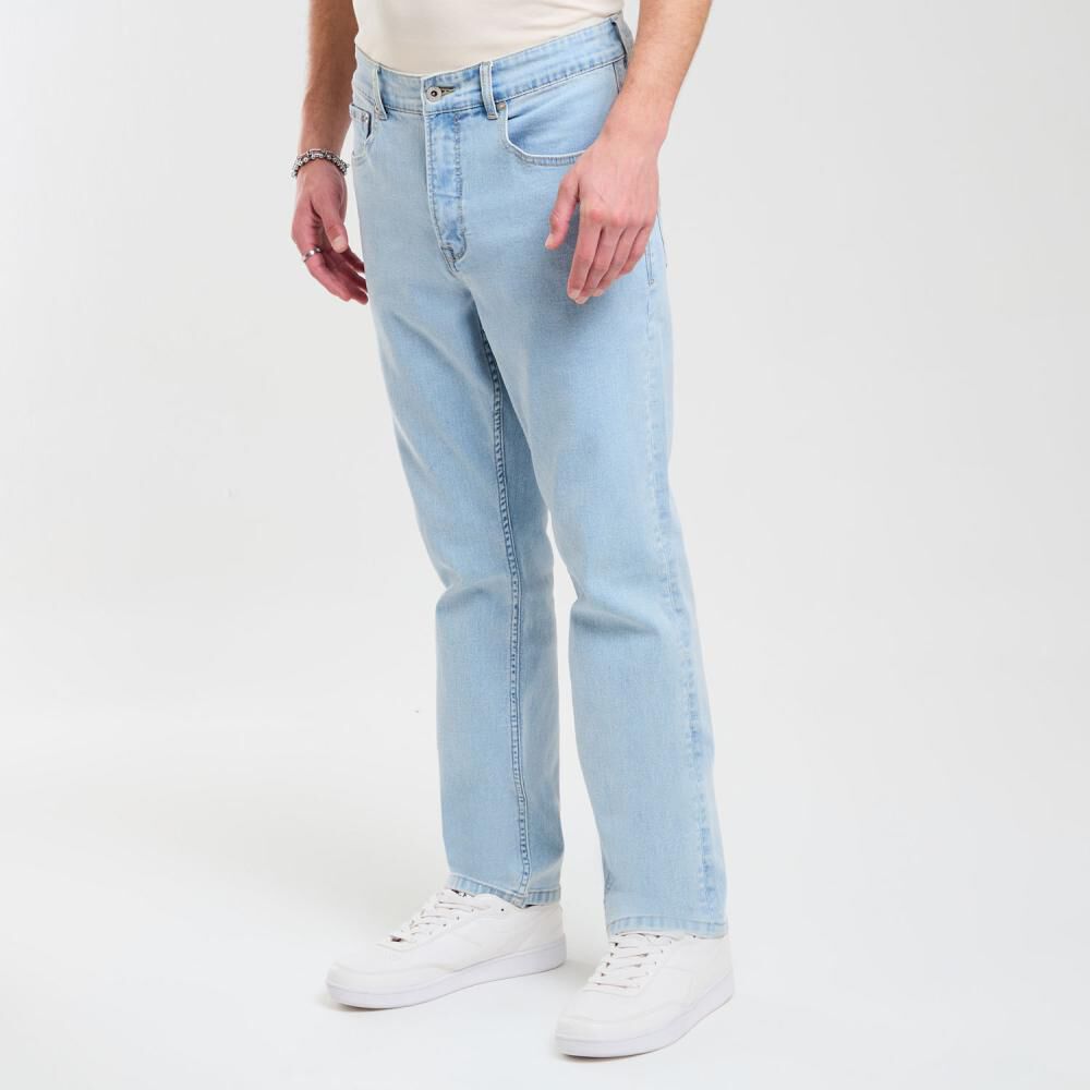 Jeans Tiro Medio Slim Hombre Skuad image number 2.0