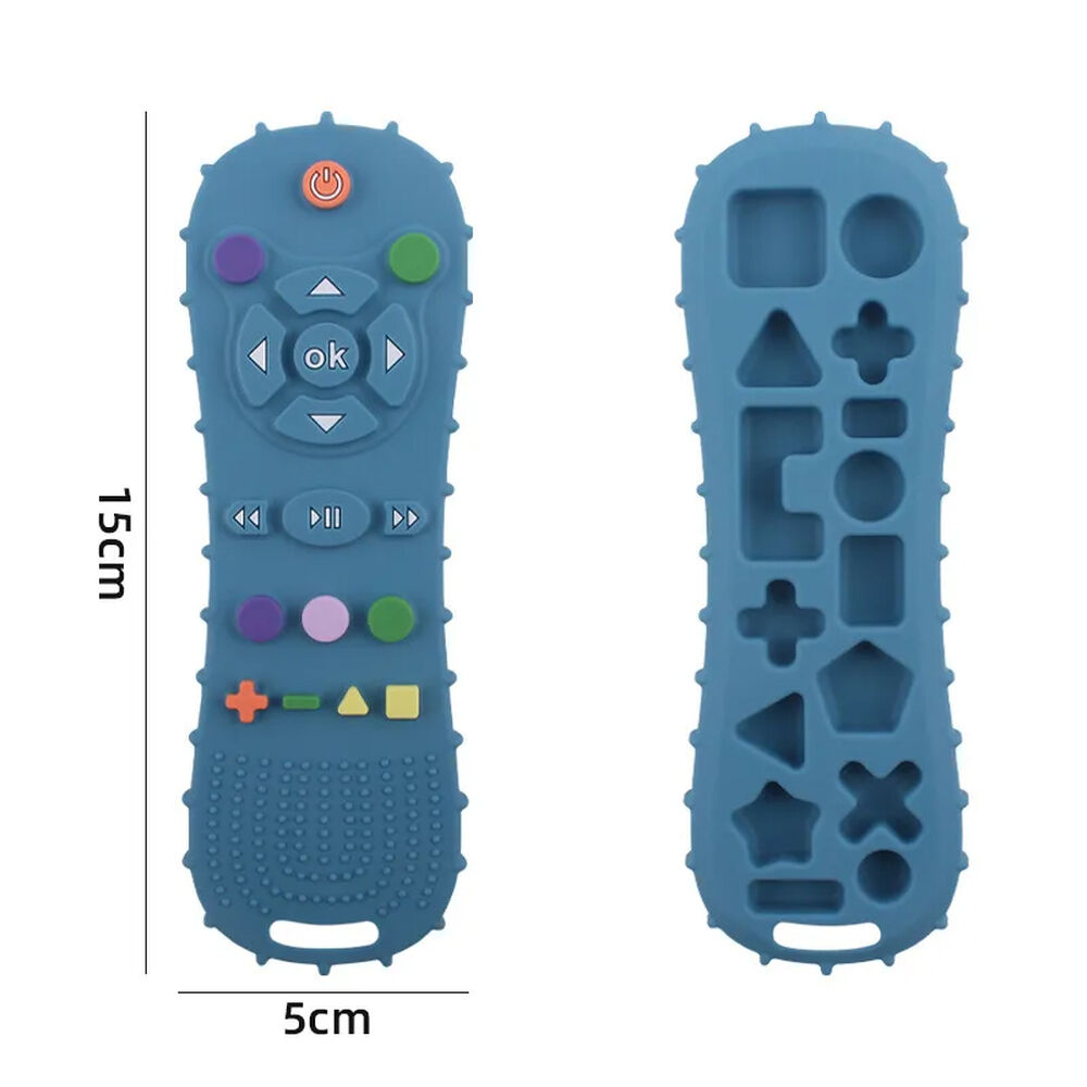Mordedor Sensorial Silicona Control Remoto Denticion Bebe image number 2.0