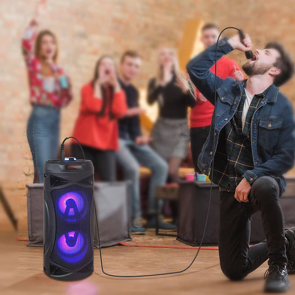 Parlante Port&aacute;til Recargable Con Bluetooth Fujitel 3220 Led image number 2.0