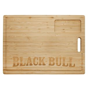 Tabla Madera Bamboo 48 X 35cm Black Bull Asado Cocina Bbq