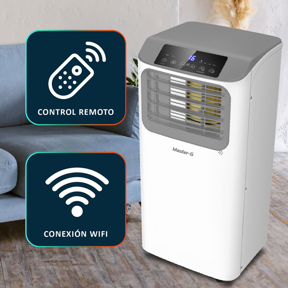 Aire Acondicionado Port&aacute;til Wifi 12000 Btu 4en1 Mgac12porwf image number 3.0