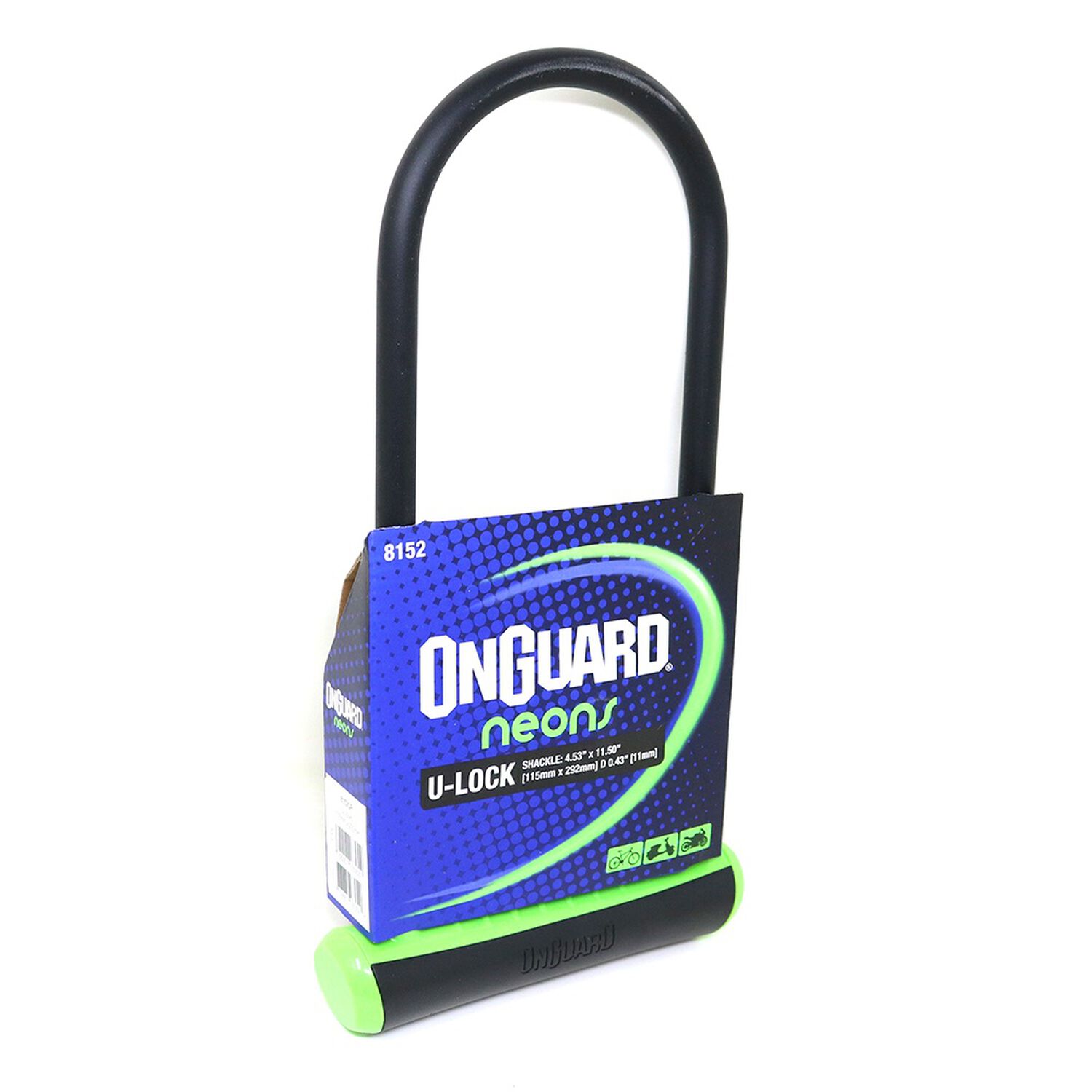 Candado Onguard Llave U-lock Ns Ls 115x292mm image number 1.0