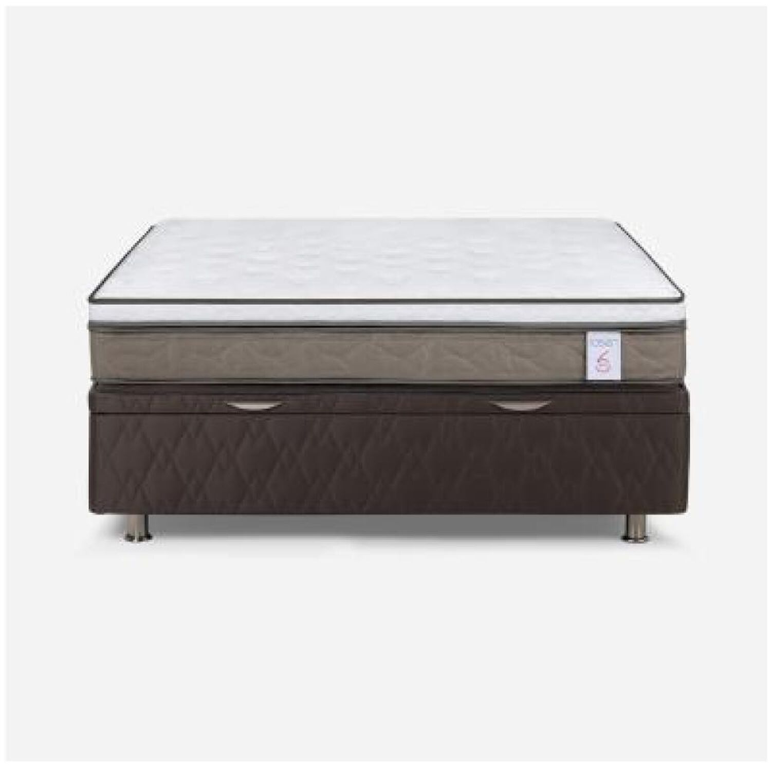 Cama Ba&uacute;l Rosen New Style 6 / 2 Plazas / Base Normal image number 9.0