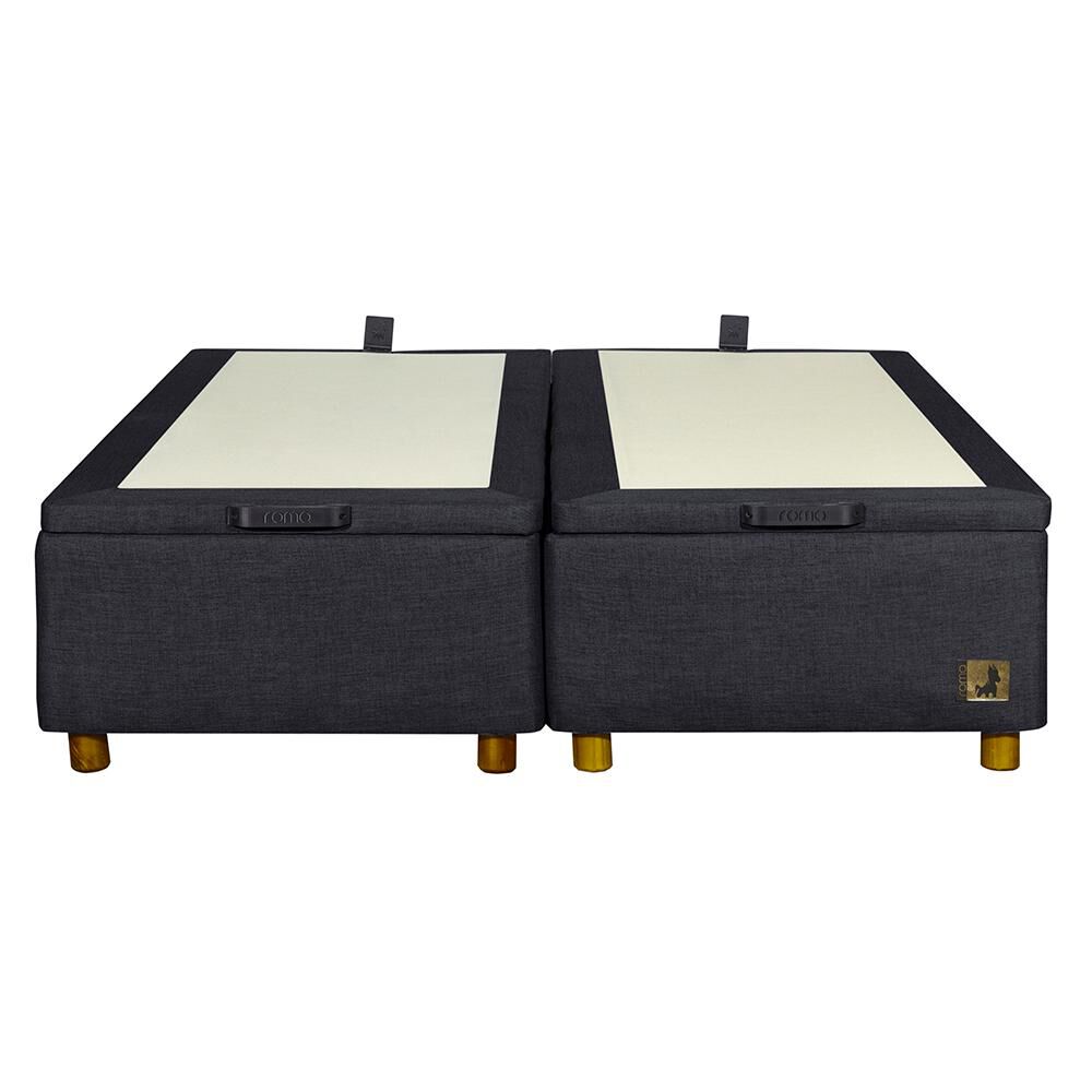 Base Cama Mons Ba&uacute;l 200 Bd Negro / 2 Plazas / Base Dividida image number 7.0