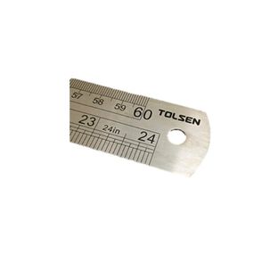 Regla Acero 600mm/24" - Tolsen