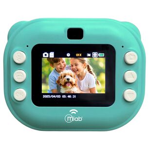C&aacute;mara Instant&aacute;nea Kinder Kids My Lil Mlab 8 Mpx B & N