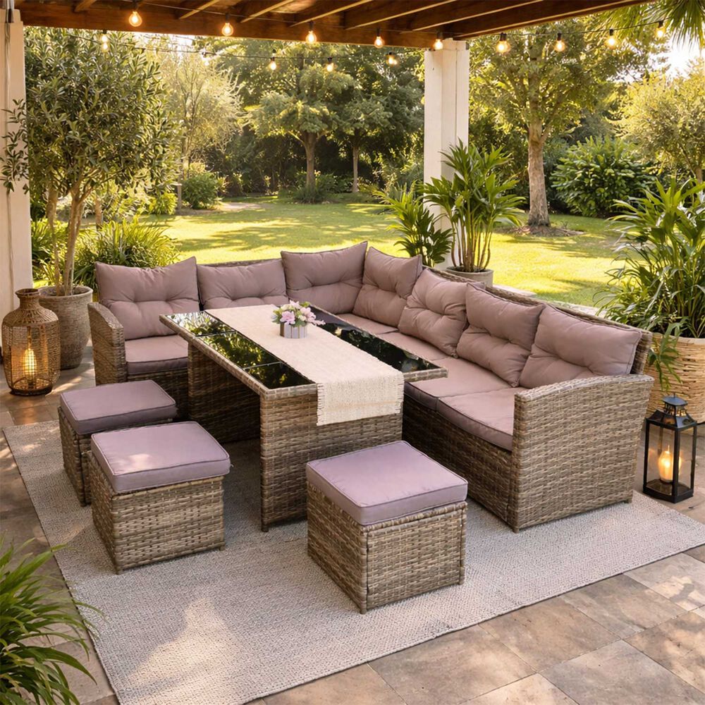 Juego Comedor Terraza Antonia 9 Personas image number 0.0