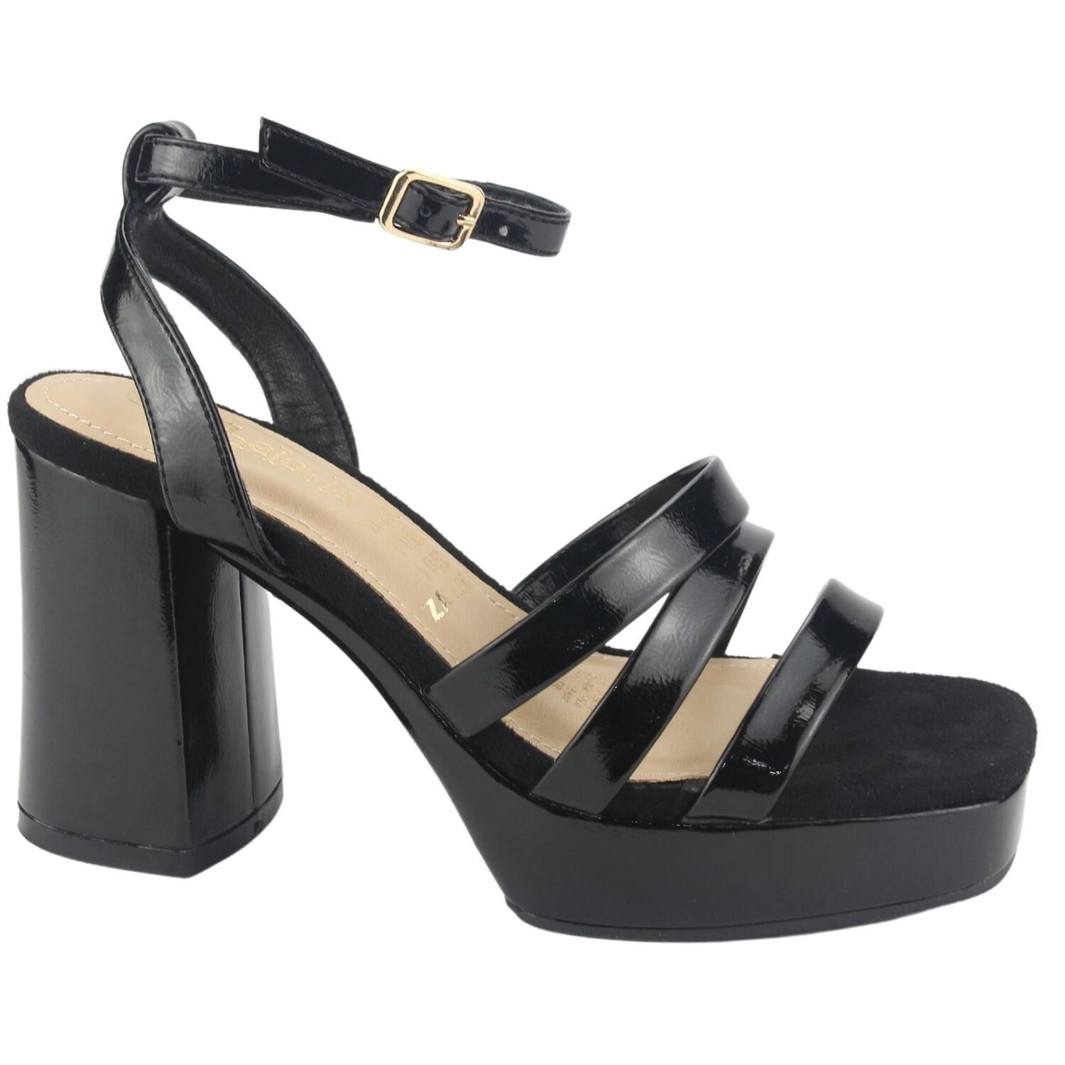 Sandalia Chalada Mujer Sussi-3 Negro Casual image number 0.0