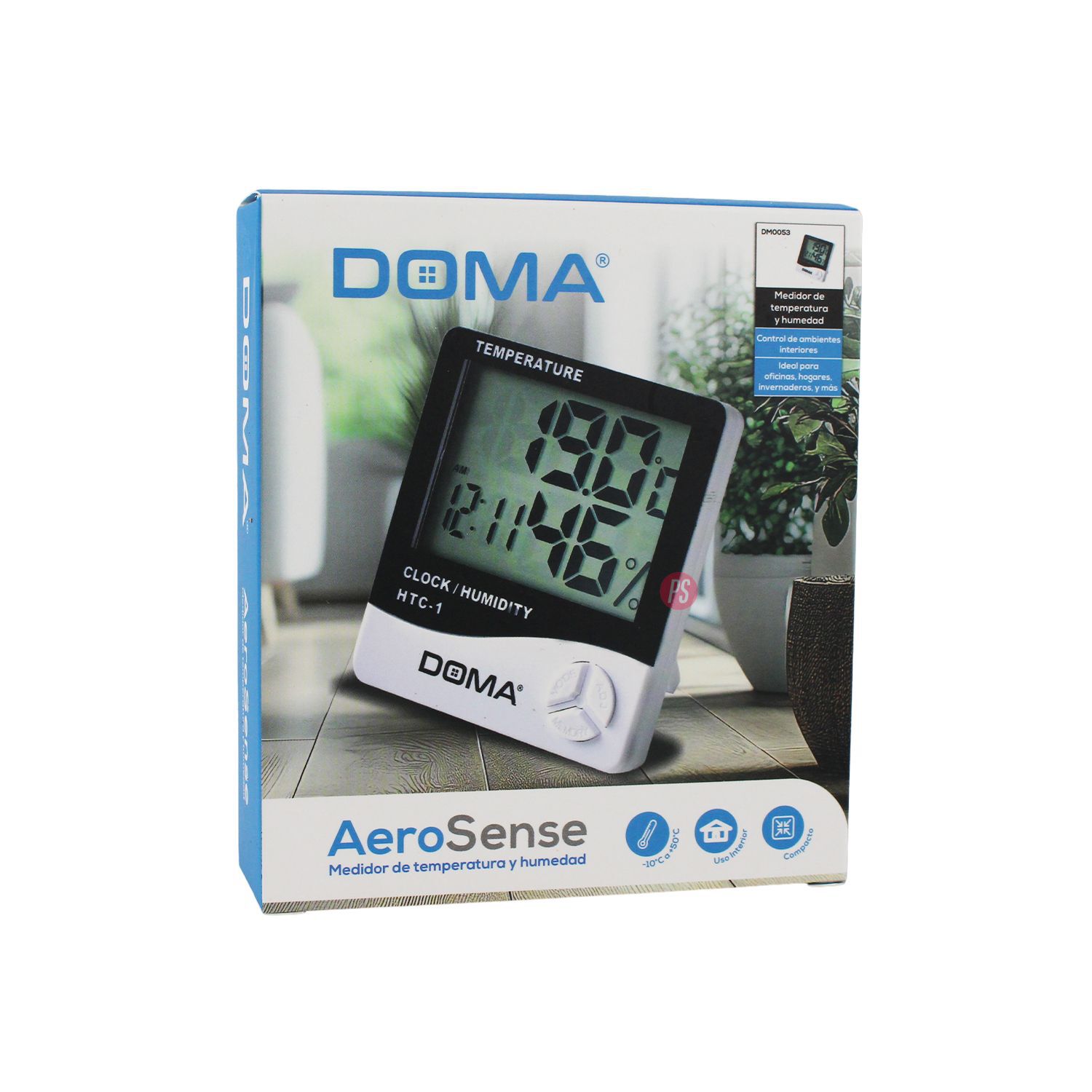 Reloj Digital Multifunci&oacute;n Con Alarma Y Term&oacute;metro - Ps image number 2.0