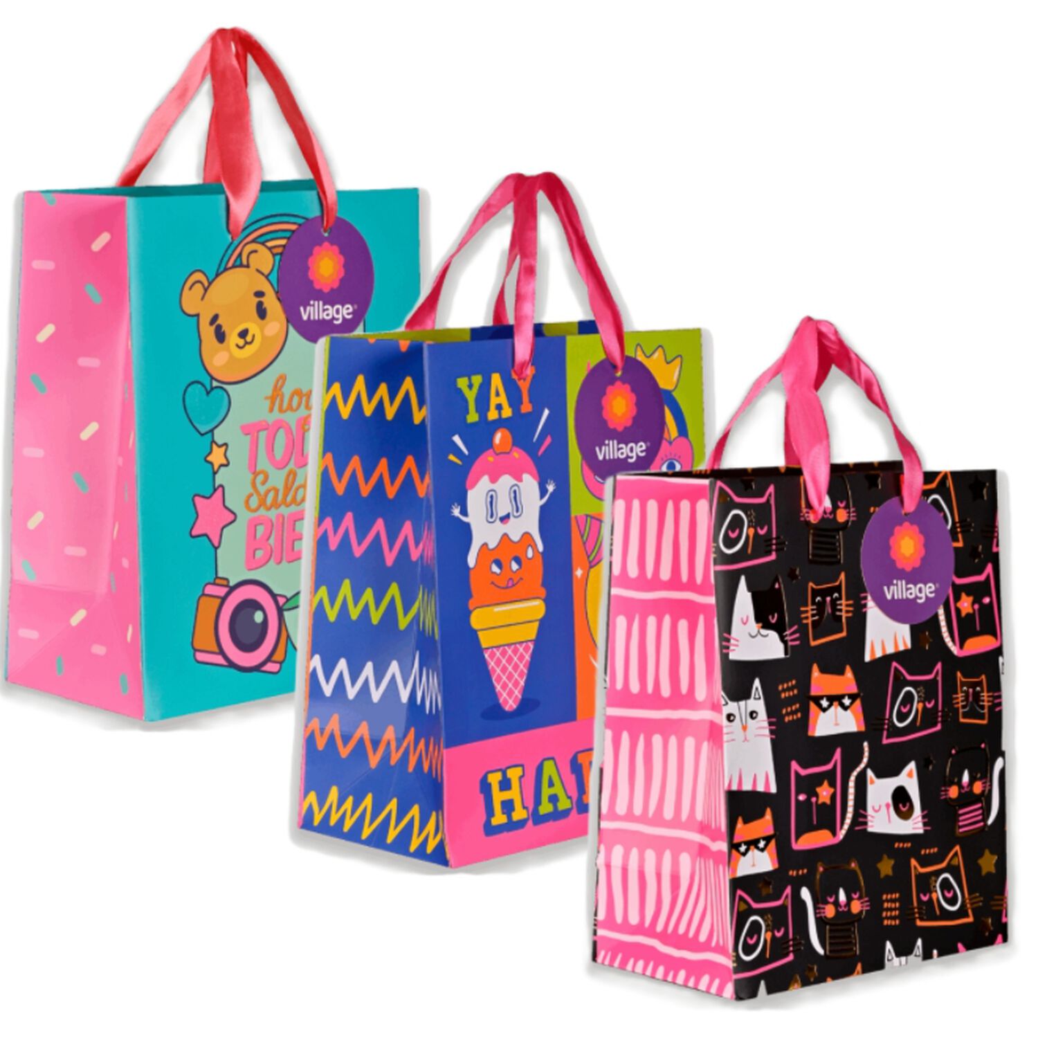Bolsa De Regalo Femenina Cute (m) Village image number 1.0