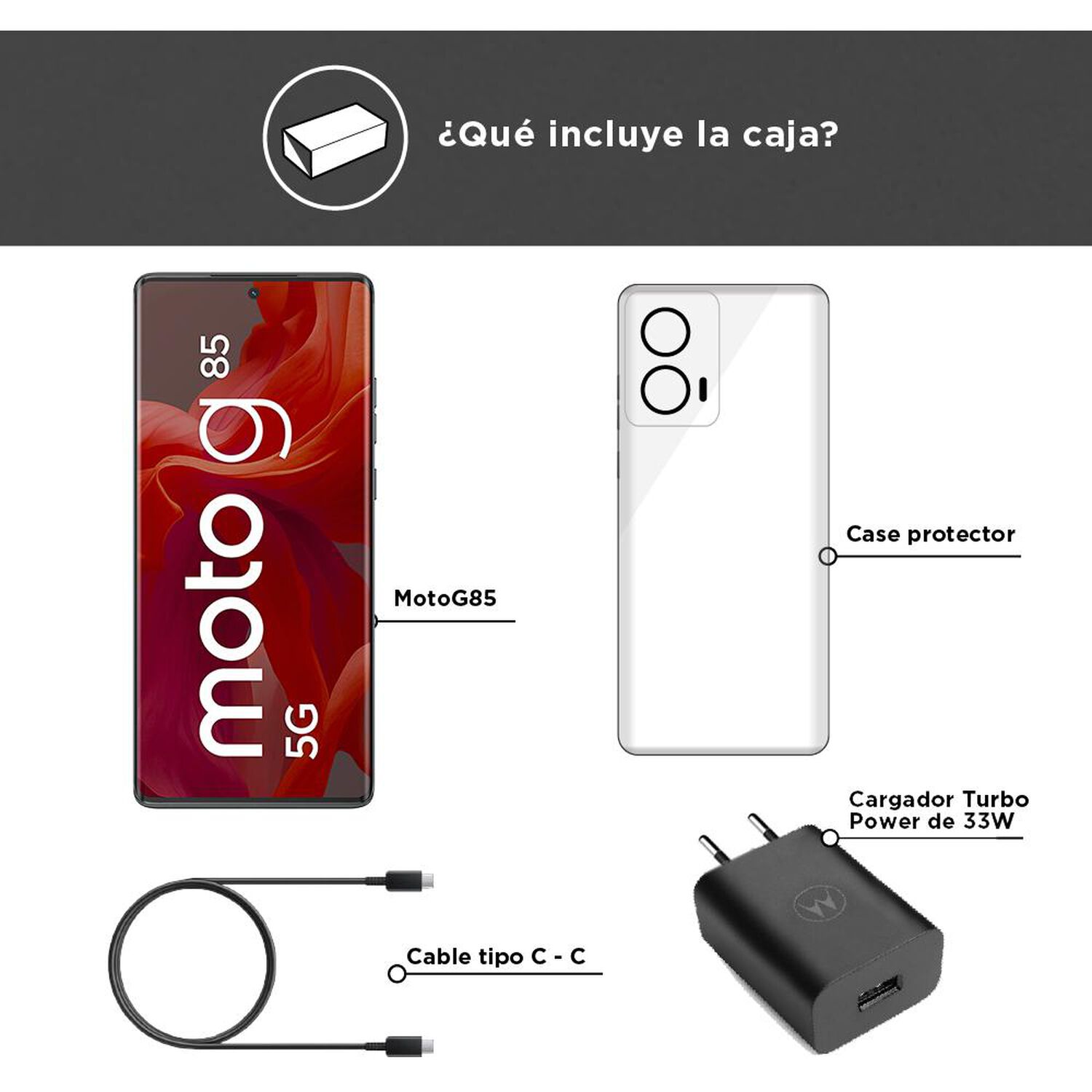 Smartphone Motorola Moto G85 / 5G / 256 GB / Gris / Liberado image number 6.0