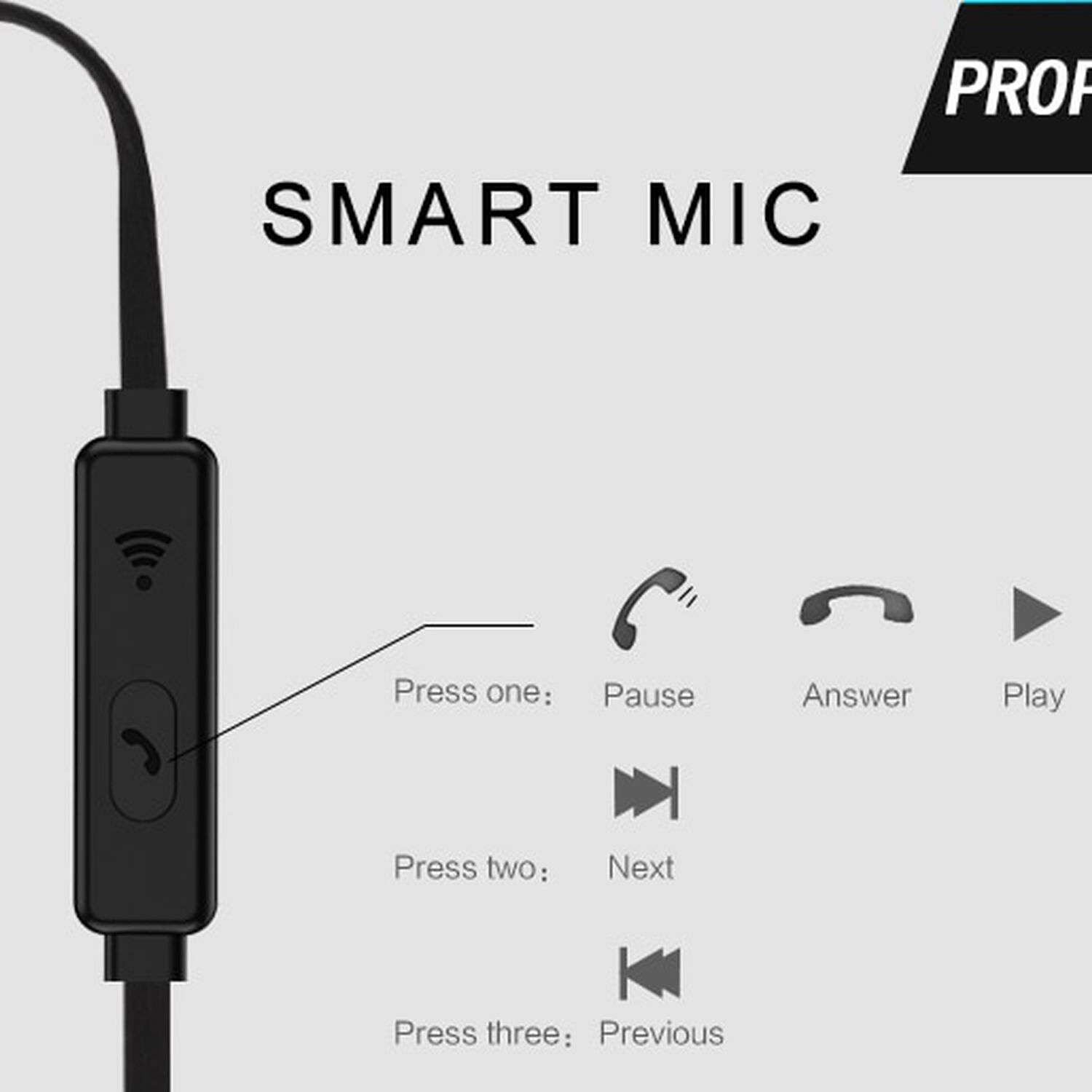 Aud&iacute;fonos Con Cable Y Microfono Para Smartphone Auxiliar Jack 3.5 image number 2.0