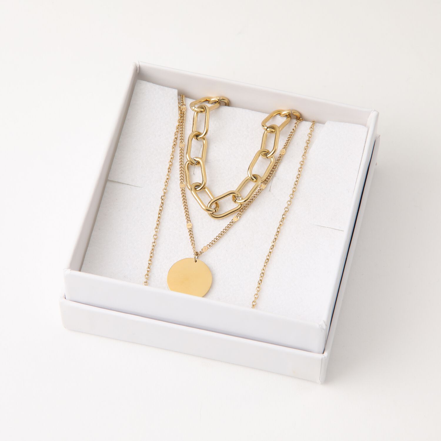 Collar 19v69 Italia Dorado Stne108 image number 2.0